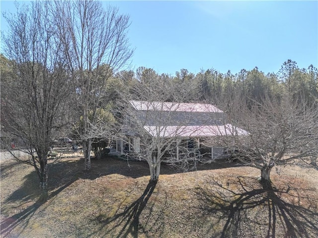 view of back of property