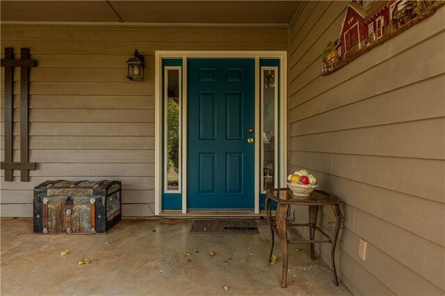 view of patio / terrace with a porch