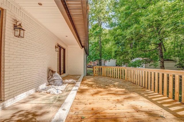 14 Brook Valley Ct SW, Rome, GA 30165 - view of wooden terrace