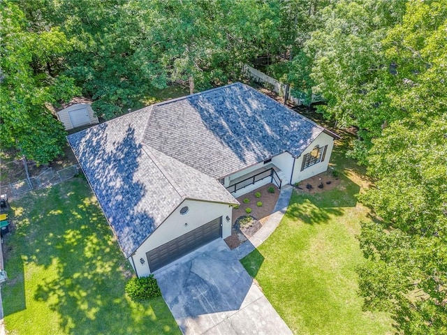 14 Brook Valley Ct SW, Rome, GA 30165 - aerial view of property and surrounding area