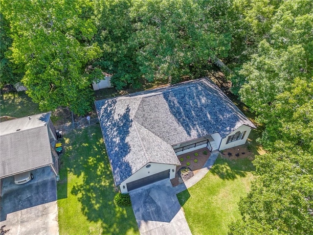 14 Brook Valley Ct SW, Rome, GA 30165 - view from above of property