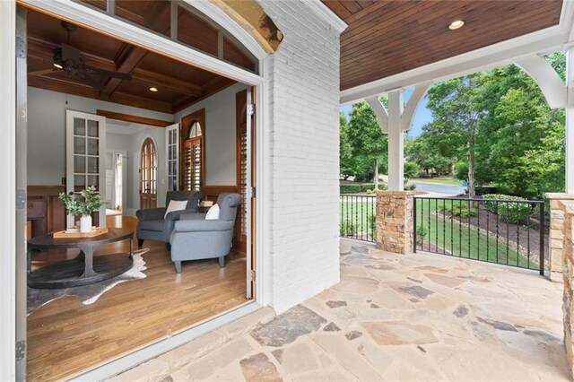 15910 Meadow King Way, Milton, GA 30004 - view of porch