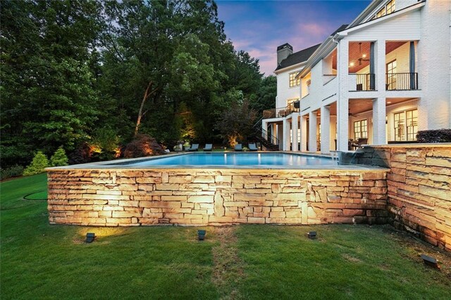 15910 Meadow King Way, Milton, GA 30004 - swimming pool with a yard