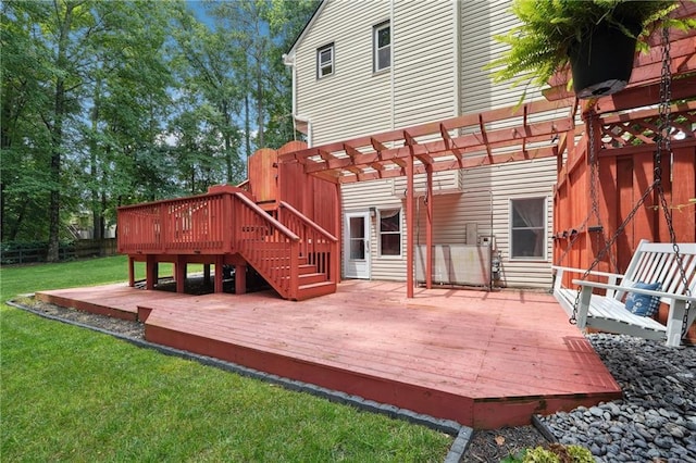 1438 Salem Dr, Alpharetta, GA 30009 - deck with a pergola