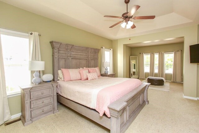118 Jasmine Way, Carrollton, GA 30180 - bedroom featuring baseboards and ceiling fan