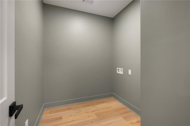 554 Mcdaniel Station Rd SW, Calhoun, GA 30701 - empty room with light wood-style floors and baseboards