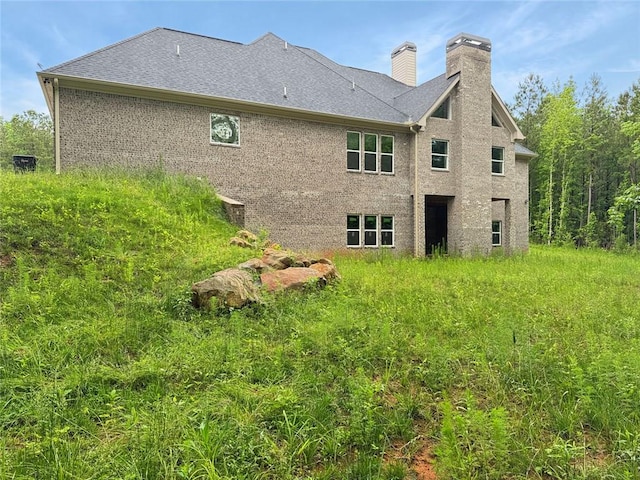 244 Coastline Rd, Fayetteville, GA 30214 - back of house featuring a chimney