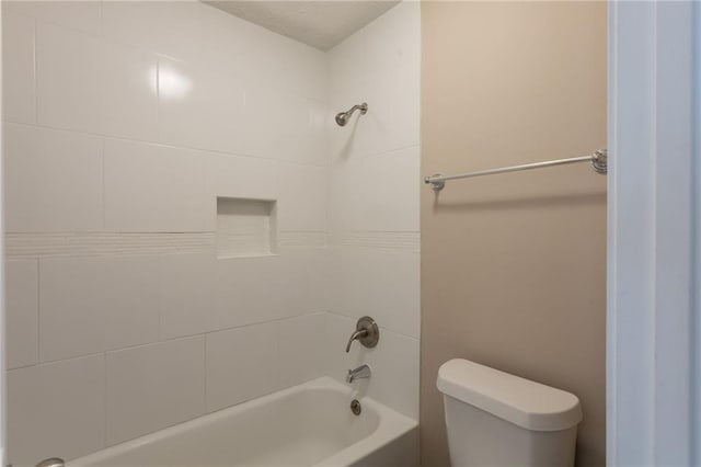 225 Fireside Way, Fairburn, GA 30213 - bathroom featuring toilet and washtub / shower combination