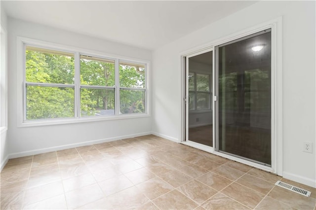 3781 Cherokee Trl, Suwanee, GA 30024 - unfurnished sunroom with visible vents