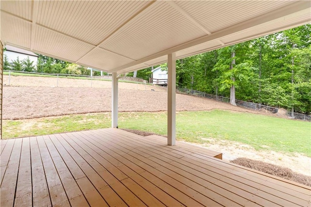 3781 Cherokee Trl, Suwanee, GA 30024 - view of wooden terrace