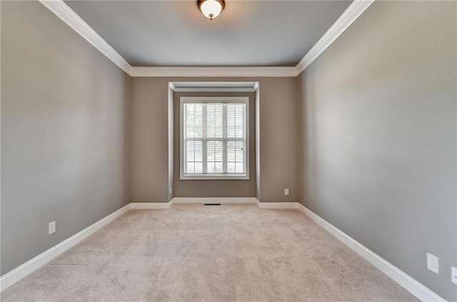 5195 Stefan Ridge Way, Buford, GA 30519 - carpeted spare room featuring ornamental molding and baseboards