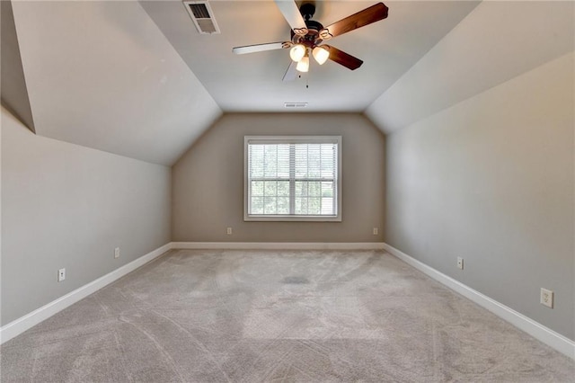 5195 Stefan Ridge Way, Buford, GA 30519 - bonus room featuring vaulted ceiling, visible vents, and carpet floors