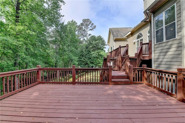 5195 Stefan Ridge Way, Buford, GA 30519 - view of wooden terrace