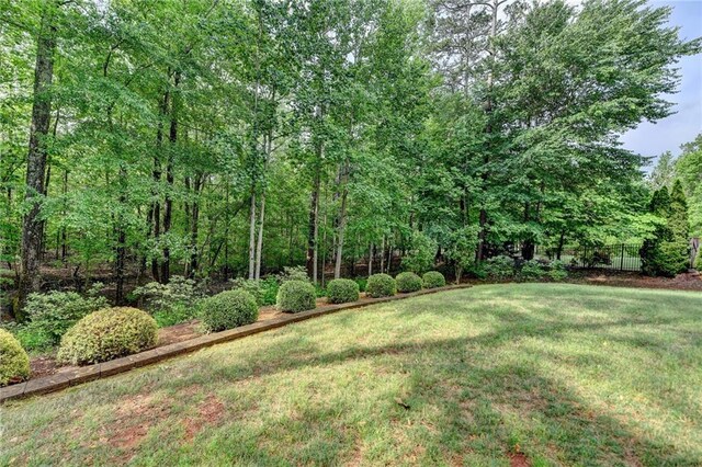 5195 Stefan Ridge Way, Buford, GA 30519 - view of yard featuring fence