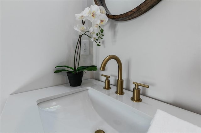details with vanity