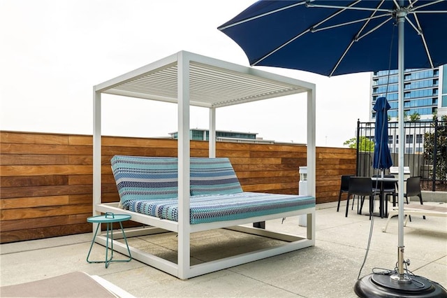 923 Peachtree St NE Unit 1238, Atlanta, GA 30309 - view of patio with outdoor dining space