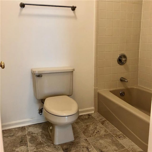 1271 Whitlock Ridge Dr SW, Marietta, GA 30064 - bathroom featuring baseboards and shower / bath combination