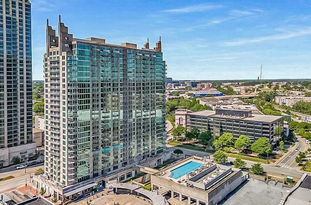 view of property featuring a city view