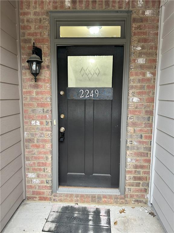 view of entrance to property