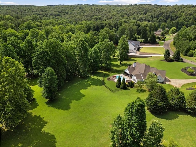 119 Sharp Mountain Crk, Ball Ground, GA 30107 - view from above of property with a heavily wooded area