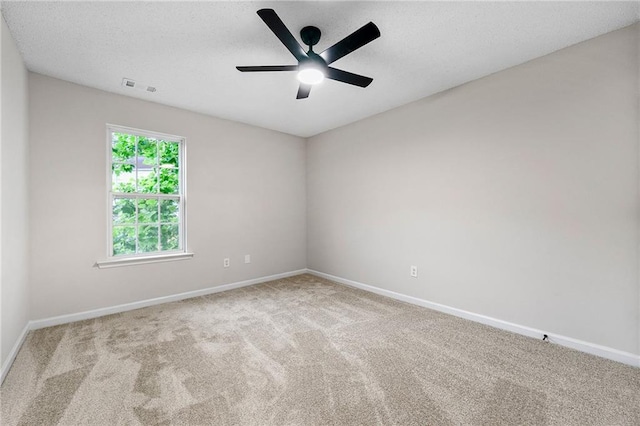89 Prospect Path, Hiram, GA 30141 - carpeted spare room featuring baseboards, a ceiling fan, and a textured ceiling
