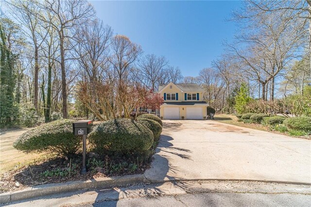45 Somerset Ct, Covington, GA 30016 - view of front of home featuring driveway and an attached garage