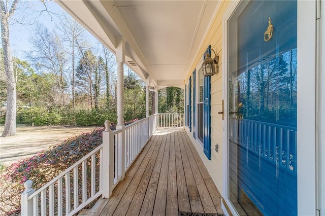 45 Somerset Ct, Covington, GA 30016 - deck with covered porch