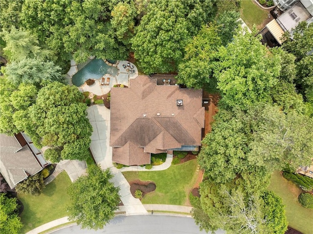 10135 High Falls Pointe Pointe, Johns Creek, GA 30022 - aerial view of property's location