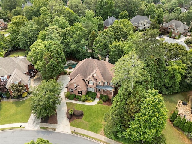 10135 High Falls Pointe Pointe, Johns Creek, GA 30022 - aerial perspective of suburban area