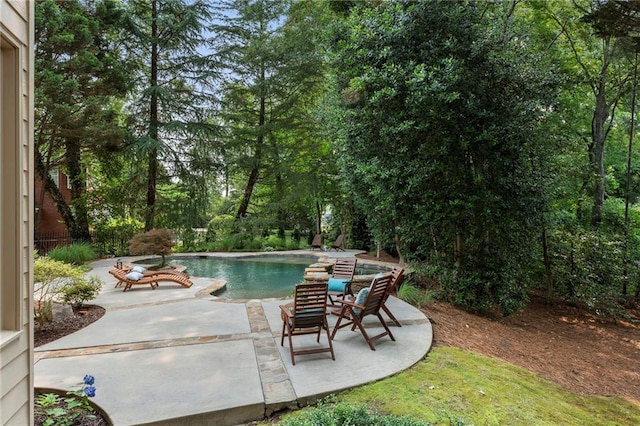 10135 High Falls Pointe Pointe, Johns Creek, GA 30022 - swimming pool featuring a patio