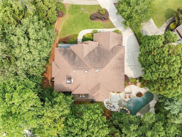 10135 High Falls Pointe Pointe, Johns Creek, GA 30022 - drone / aerial view