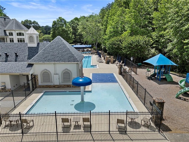 10135 High Falls Pointe Pointe, Johns Creek, GA 30022 - community pool with a patio area