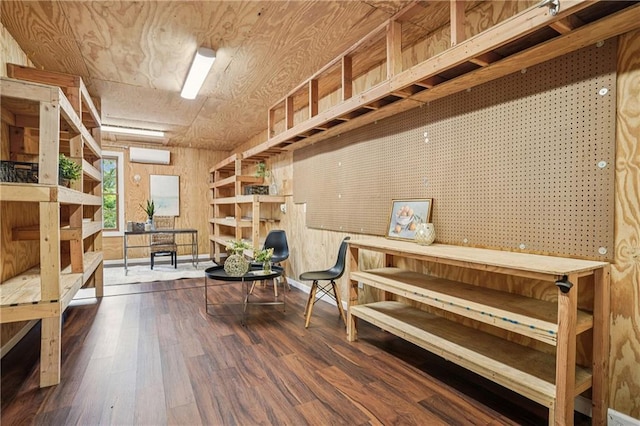 615 Sycamore Dr, Decatur, GA 30030 - storage area with an AC wall unit
