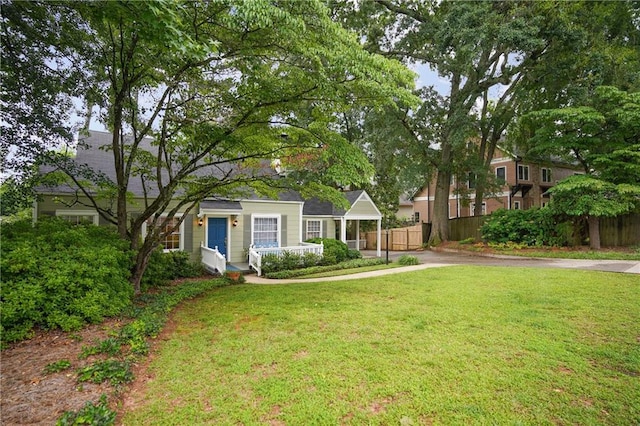 615 Sycamore Dr, Decatur, GA 30030 - view of property hidden behind natural elements