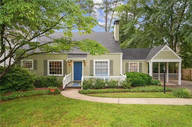 615 Sycamore Dr, Decatur, GA 30030 - view of front of property with a chimney