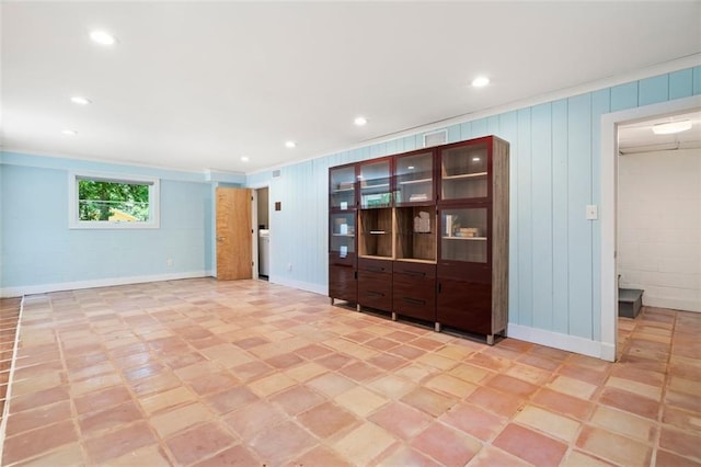 1492 Sagewood Cir, Stone Mountain, GA 30083 - spare room with recessed lighting