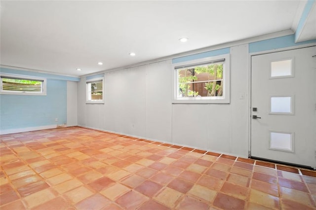 1492 Sagewood Cir, Stone Mountain, GA 30083 - entryway with plenty of natural light and recessed lighting
