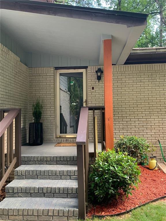 3629 Embry Cir, Atlanta, GA 30341 - doorway to property with brick siding