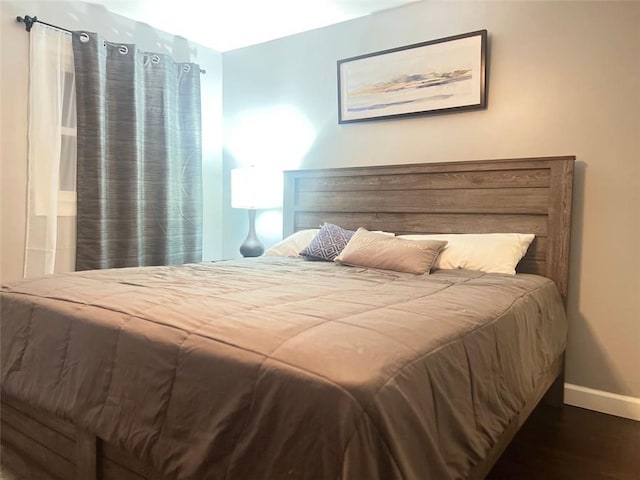 3629 Embry Cir, Atlanta, GA 30341 - bedroom featuring baseboards and wood finished floors