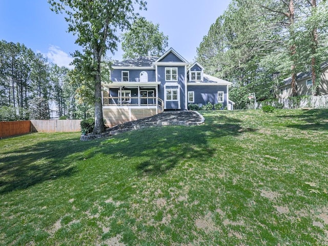 view of front of house