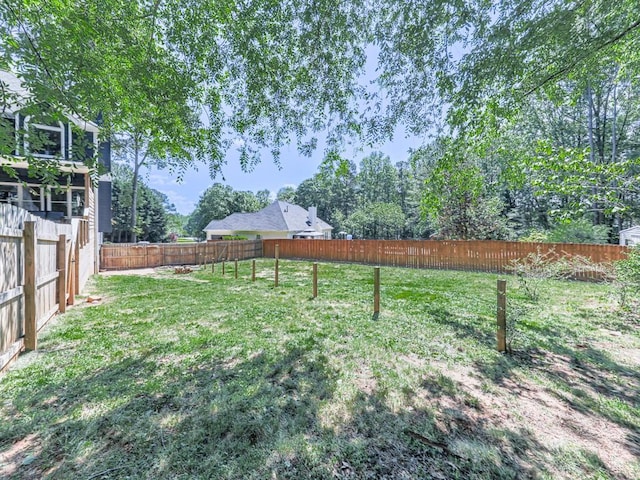 view of yard