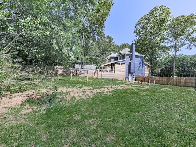 view of yard