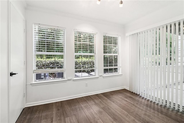 1931 Brian Way, Decatur, GA 30033 - spare room with wood finished floors, healthy amount of natural light, baseboards, and crown molding