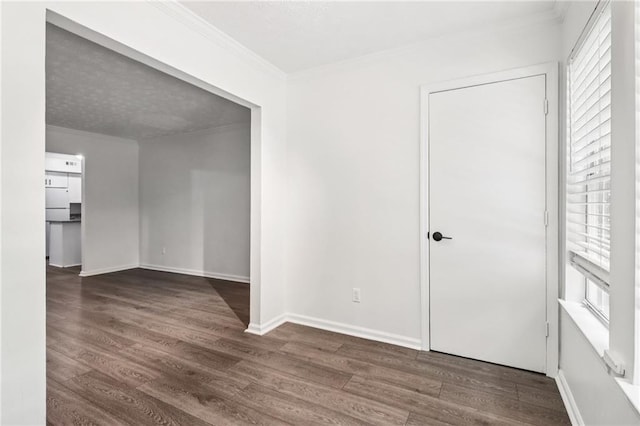 1931 Brian Way, Decatur, GA 30033 - empty room featuring crown molding, wood finished floors, and baseboards