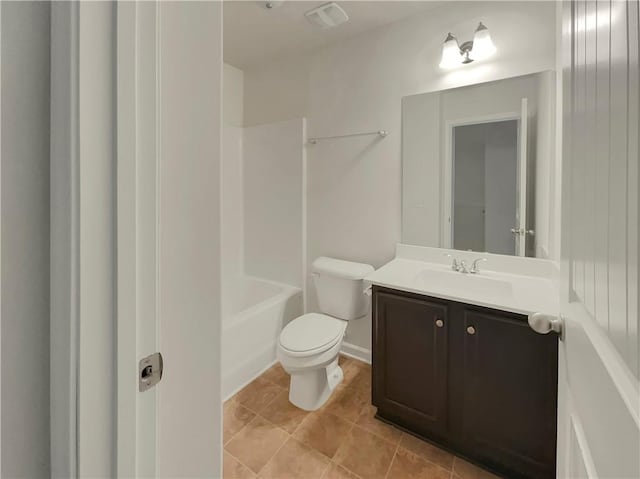 6077 Oakley Rd, Union City, GA 30291 - bathroom with vanity, tile patterned floors, and toilet