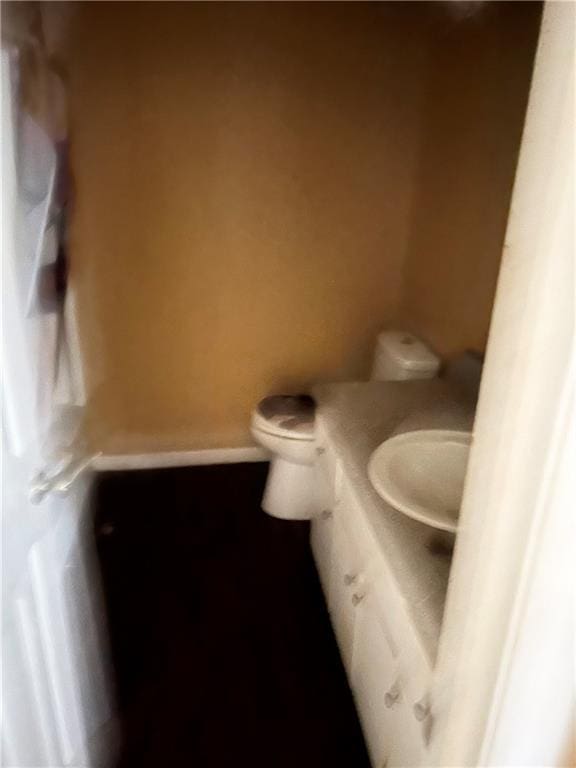 6354 Shannon Pkwy Unit 30D, Union City, GA 30291 - bathroom with vanity and toilet