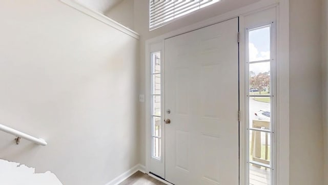 488 Barclay Ct, Stone Mountain, GA 30083 - entryway featuring baseboards