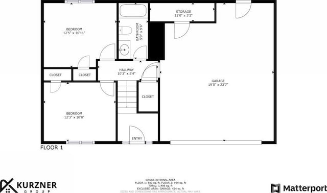 488 Barclay Ct, Stone Mountain, GA 30083 - view of floor plan / room layout