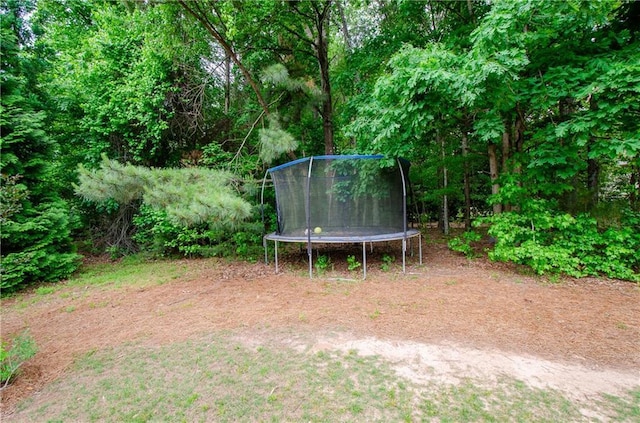 2535 Castlerock Ct, Cumming, GA 30041 - view of yard featuring a trampoline