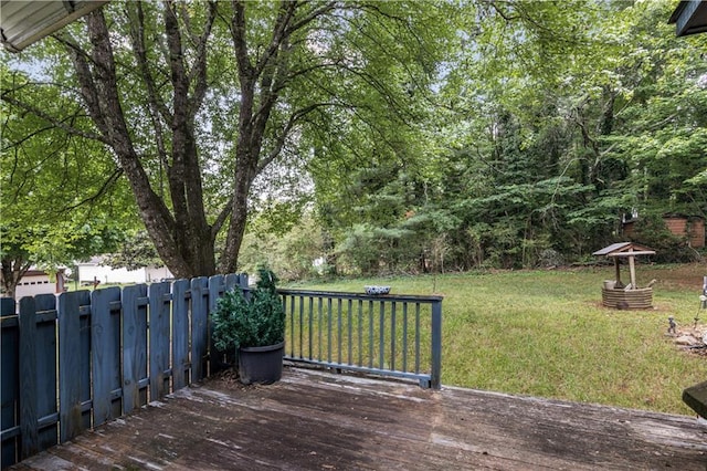 9760 Loblolly Ln, Roswell, GA 30075 - view of wooden terrace